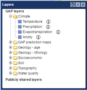 Available Layers