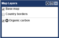 Map Layers, collapsed version